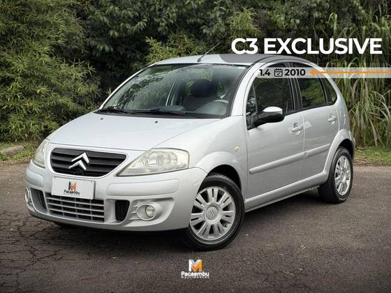 CITROËN C3 1.4 I EXCLUSIVE 8V FLEX 4P MANUAL CITROËN C3 1.4 I EXCLUSIVE 8V FLEX 4P MANUAL